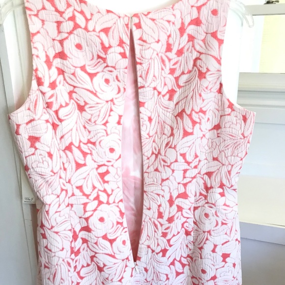 ELIZA J. Floral Sleeveless Midi Dress Fit & Flare Coral Women’s Plus Size 14 - Picture 9 of 16
